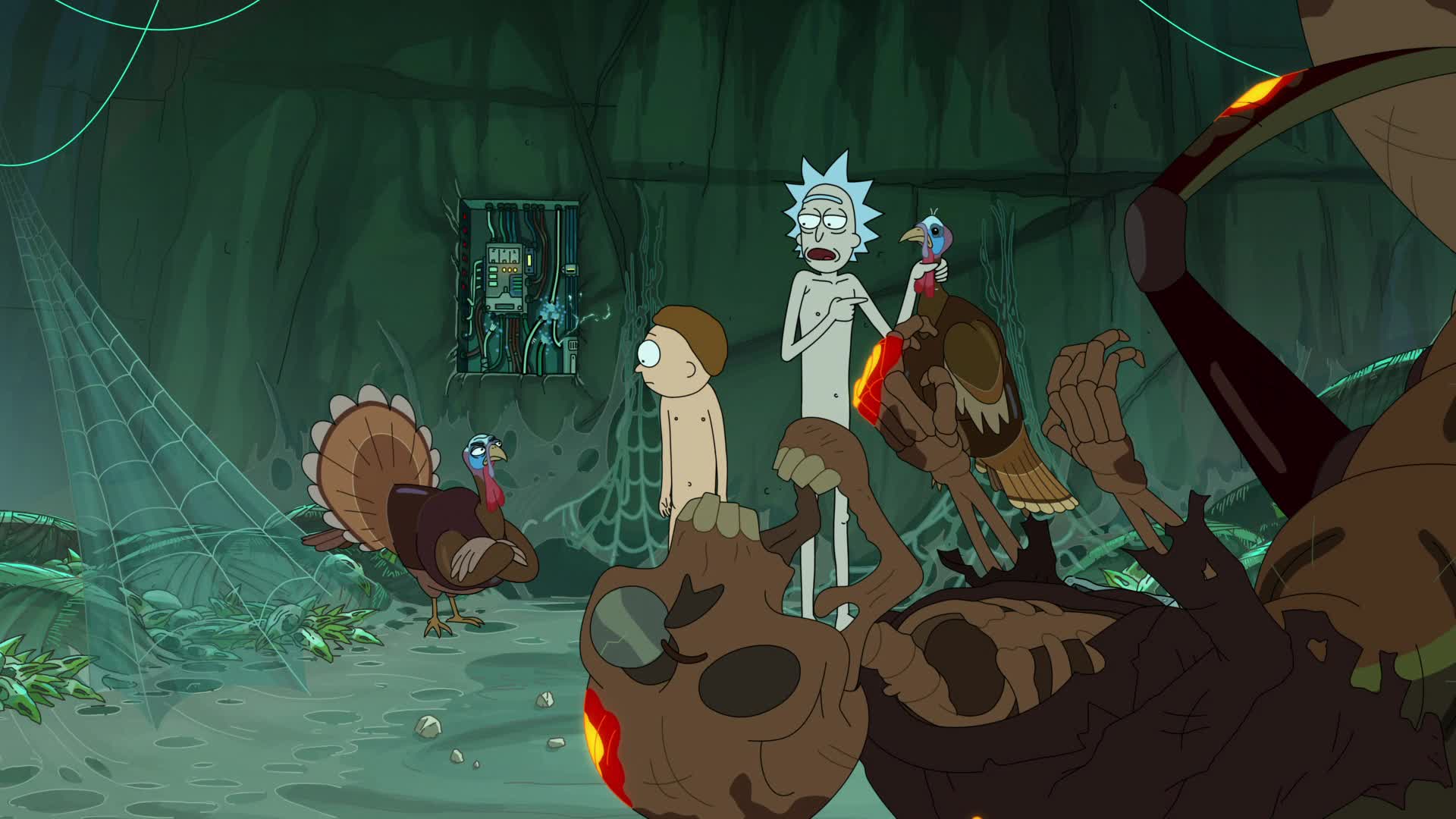Rick and Morty S05E06 Rick and Mortys Thanksploitation Spectacular 1080p AMZN WEBRip DDP5 1 x264 FLU