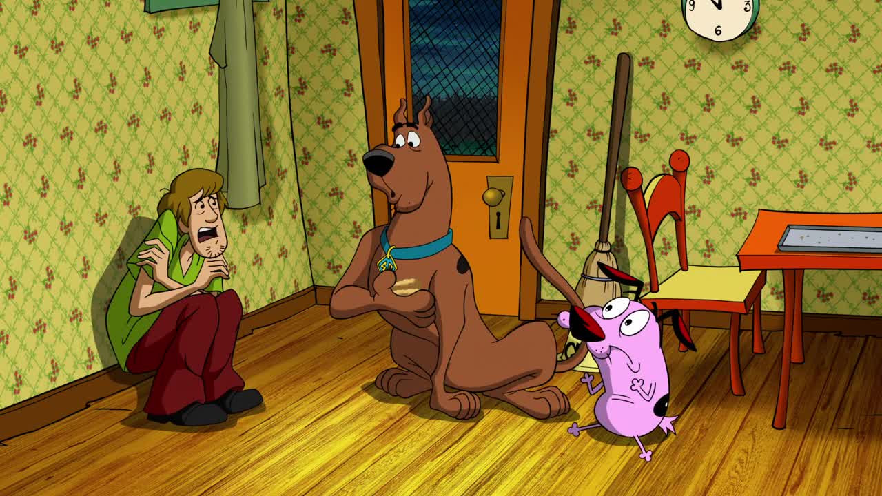 Straight Outta Nowhere Scooby Doo Meets Courage the Cowardly Dog 2021 720p AMZN WEBRip 800MB x264 Ga