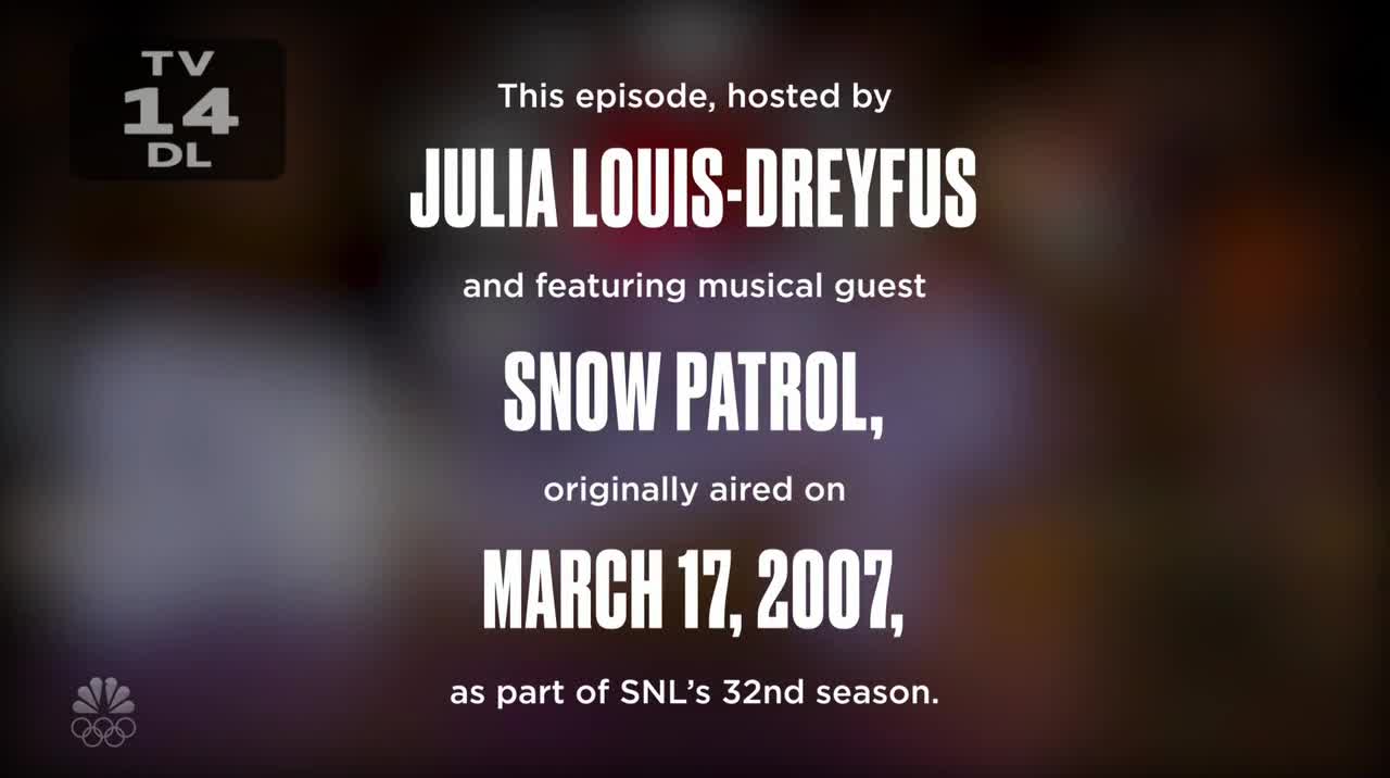 Saturday Night Live S32E15 Julia Louis Dreyfus iNTERNAL 720p HDTV x264 60FPS TGx