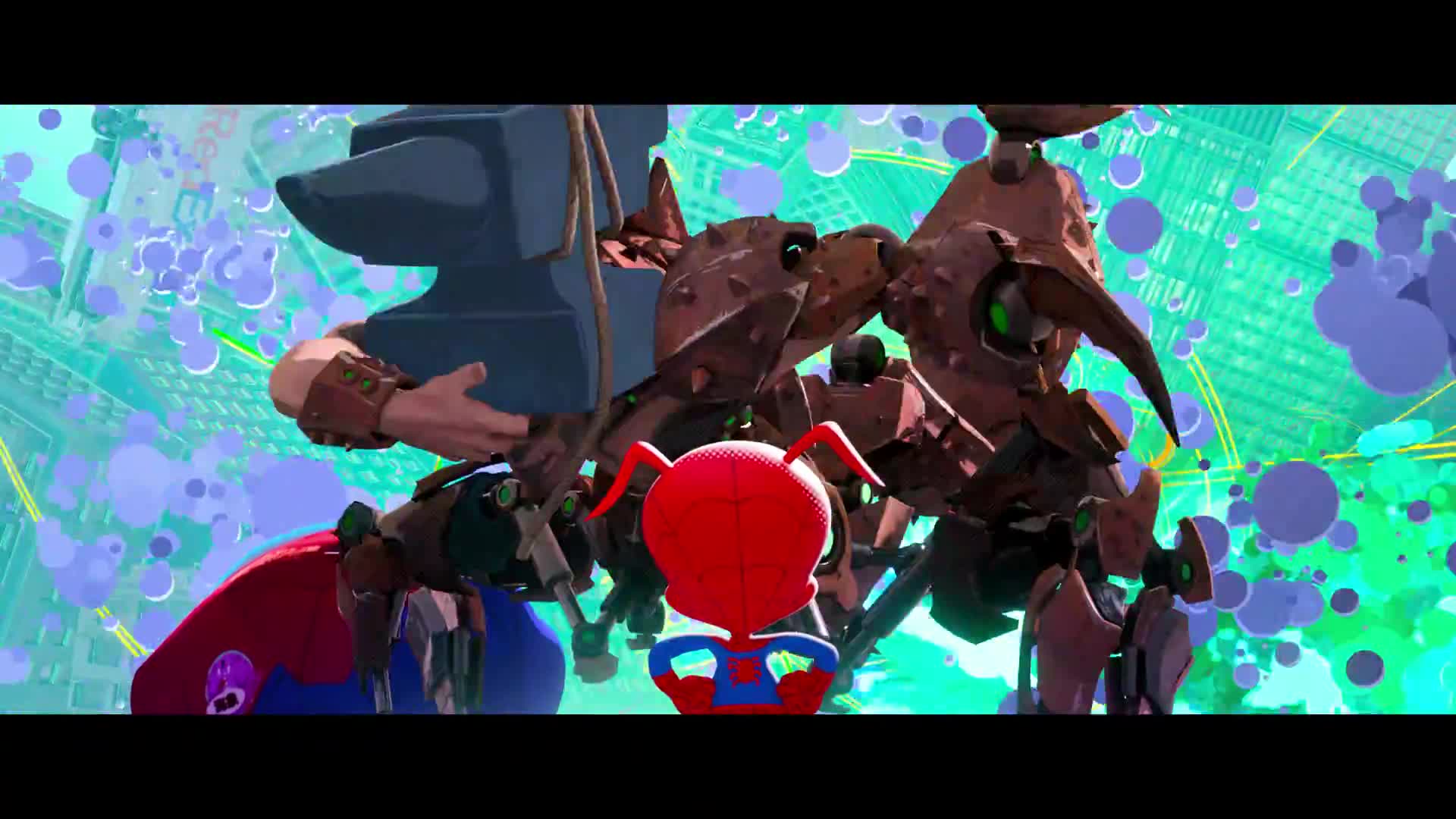 Spider Man Into the Spider Verse 2018 1080p WEBRip 1400MB DD5 1 x264 GalaxyRG
