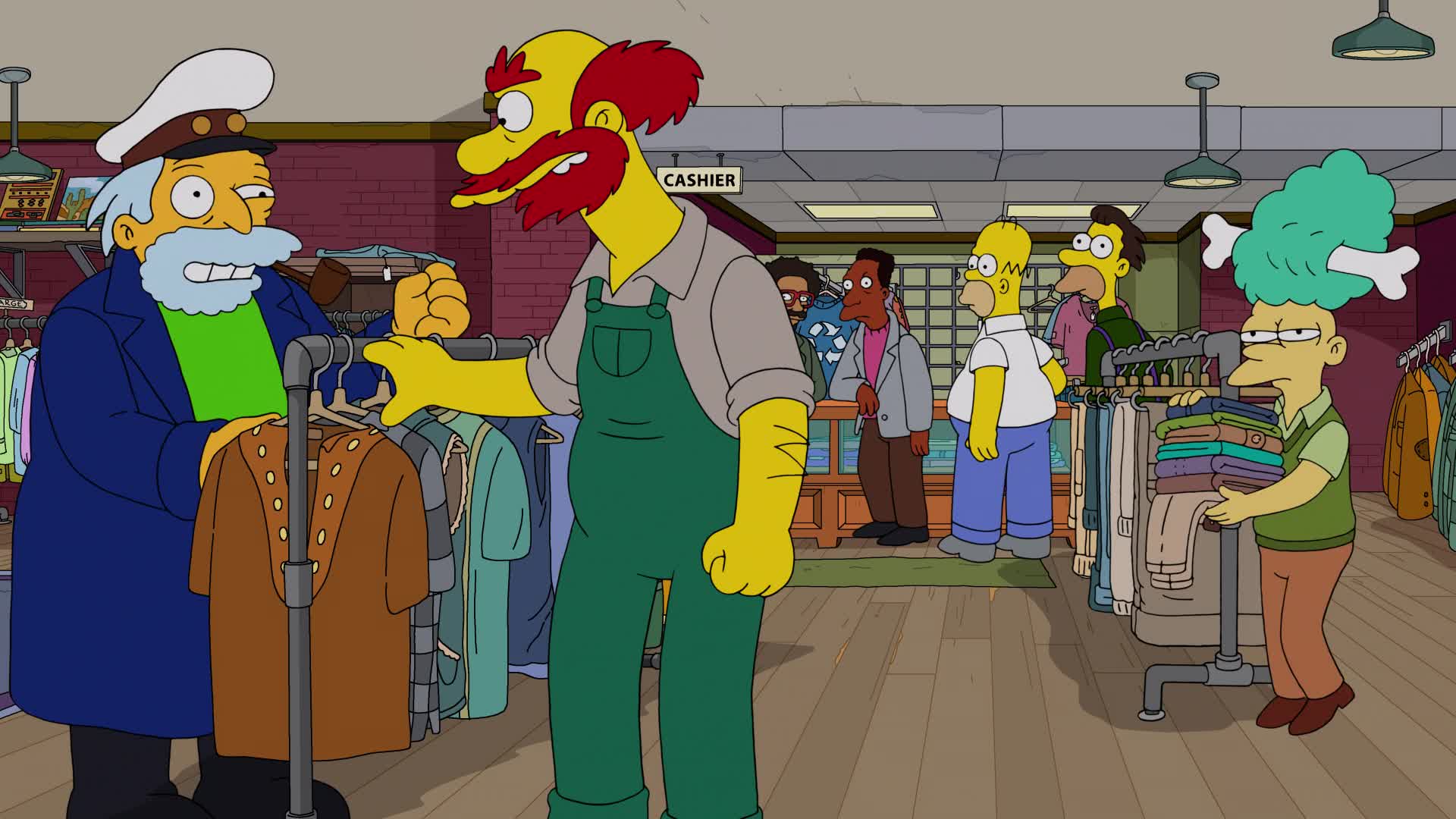 The Simpsons S34E14 Carl Carlson Rides Again 1080p HULU WEBRip DDP5 1 x264 NTb TGx