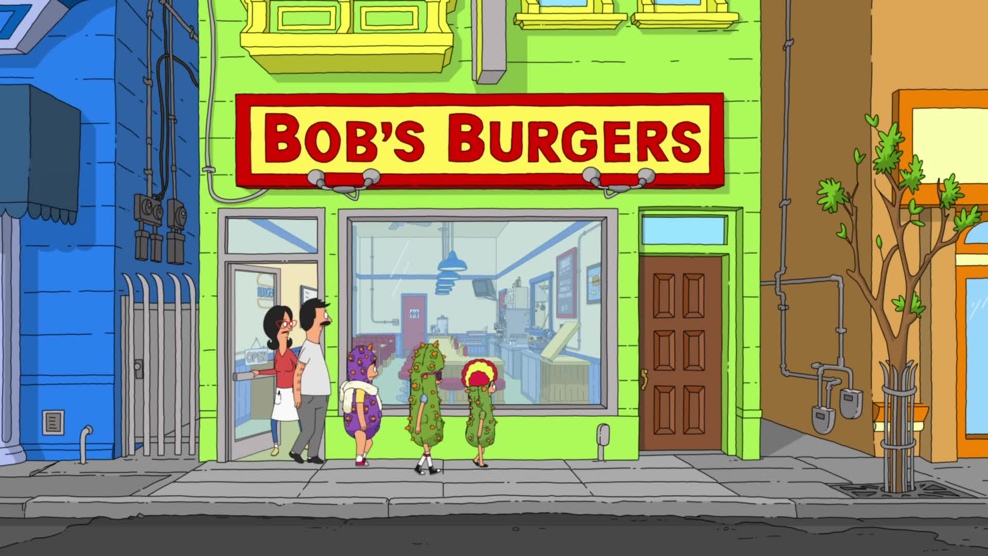 Where bob. Бургеры Боба. Бункер k-9 Bob's Burgers. Помещение Bob's Burgers. Где находится Bob's Burgers.