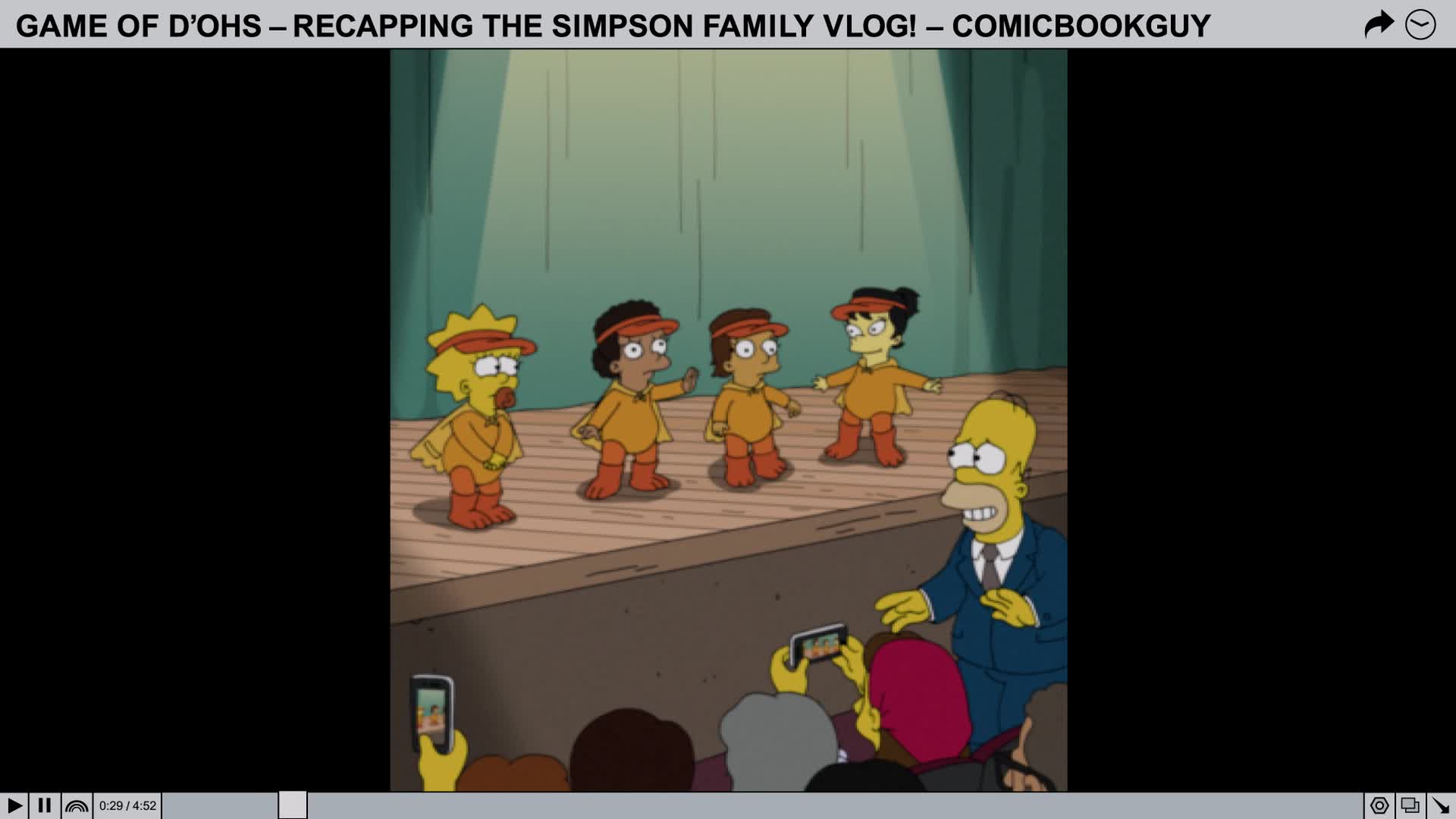 The Simpsons S34E12 My Life as a Vlog 1080p DSNP WEB DL DD 5 1 H 264 NTb TGx