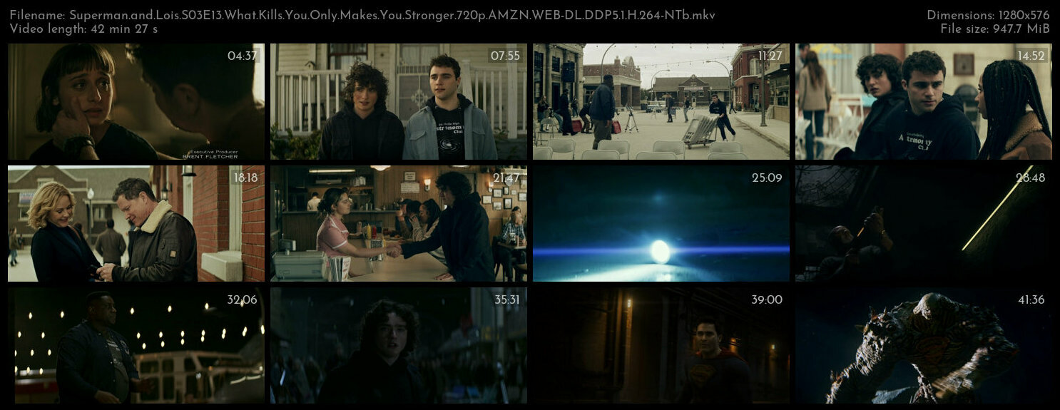 Superman and Lois S03E13 What Kills You Only Makes You Stronger 720p AMZN WEB DL DDP5 1 H 264 NTb TG
