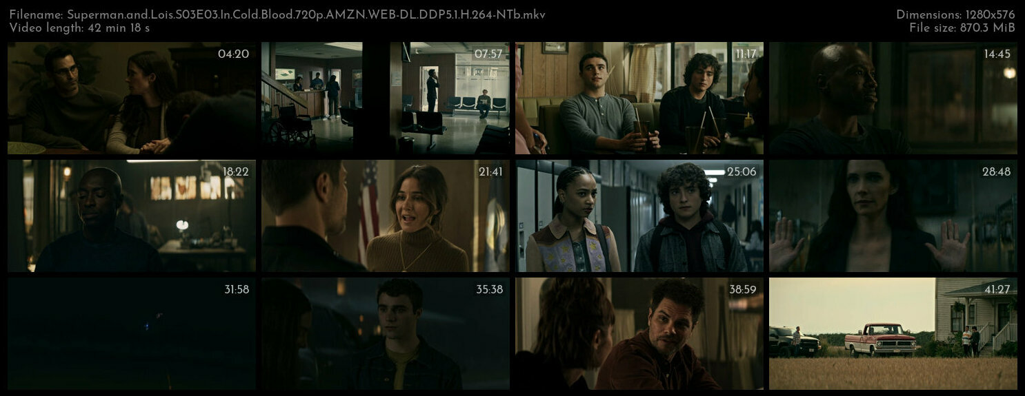 Superman and Lois S03E03 In Cold Blood 720p AMZN WEB DL DDP5 1 H 264 NTb TGx