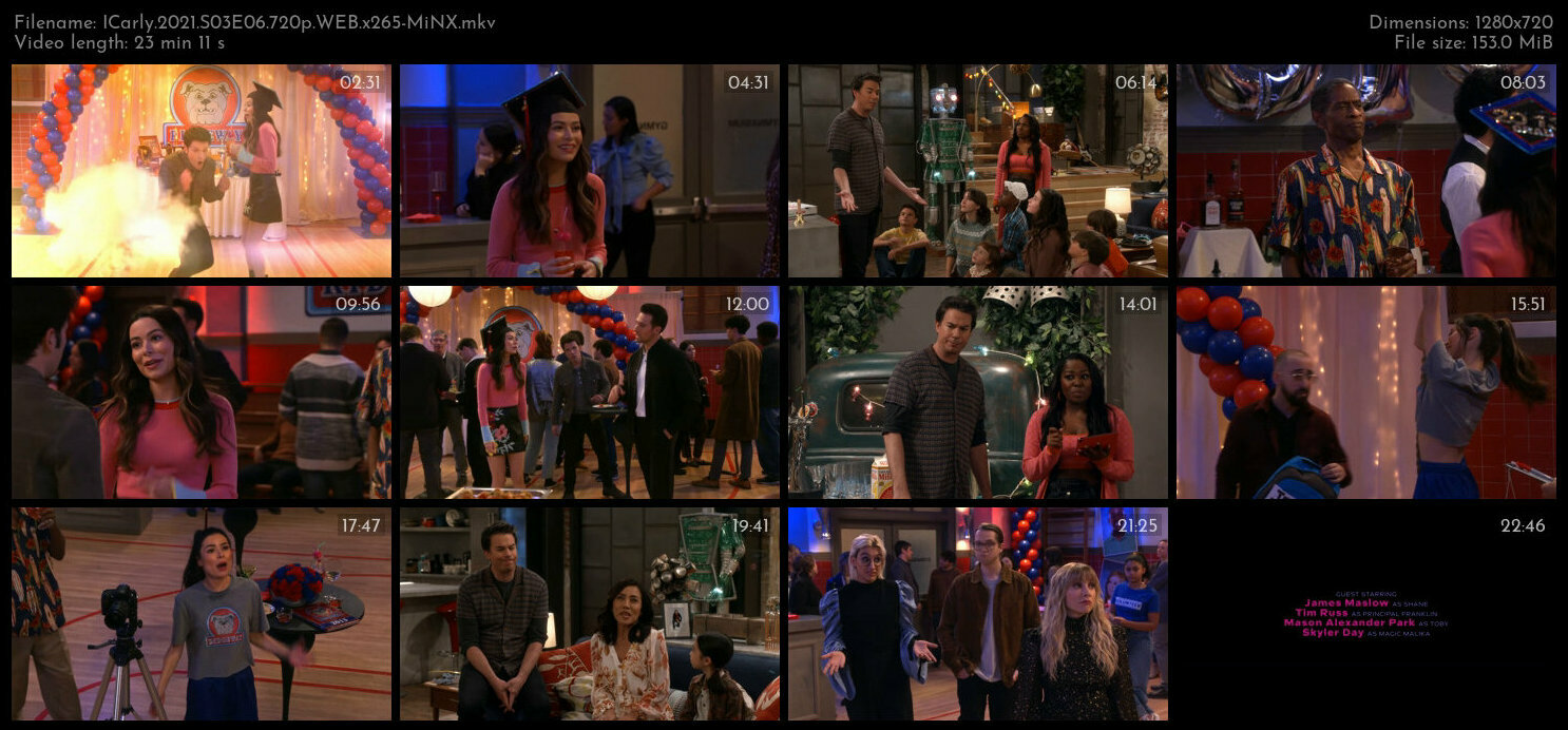 ICarly 2021 S03E06 720p WEB x265 MiNX TGx