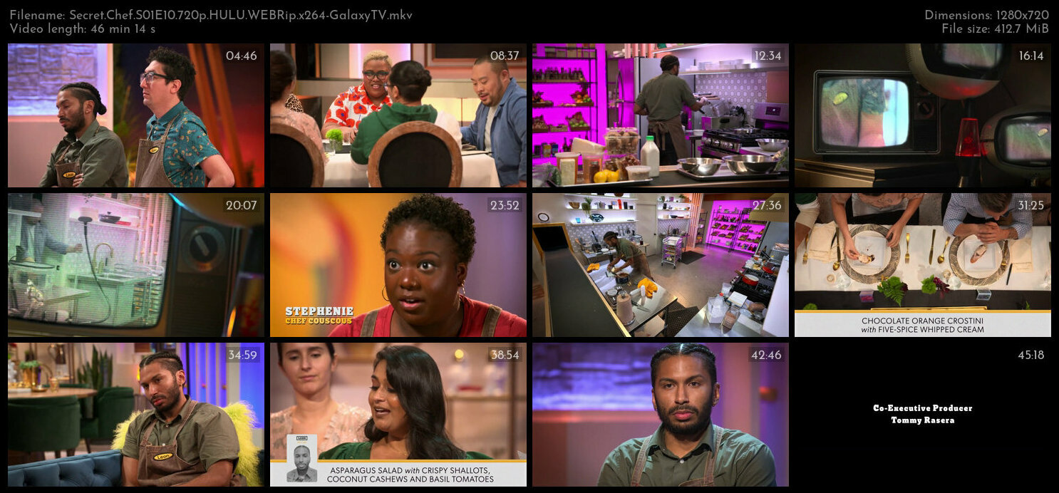 Secret Chef S01 COMPLETE 720p HULU WEBRip x264 GalaxyTV