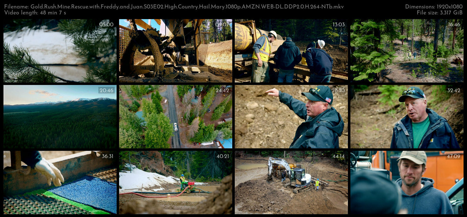Gold Rush Mine Rescue with Freddy and Juan S03E02 High Country Hail Mary 1080p AMZN WEB DL DDP2 0 H