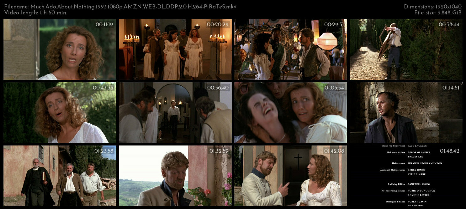 Much Ado About Nothing 1993 1080p AMZN WEB DL DDP 2 0 H 264 PiRaTeS TGx