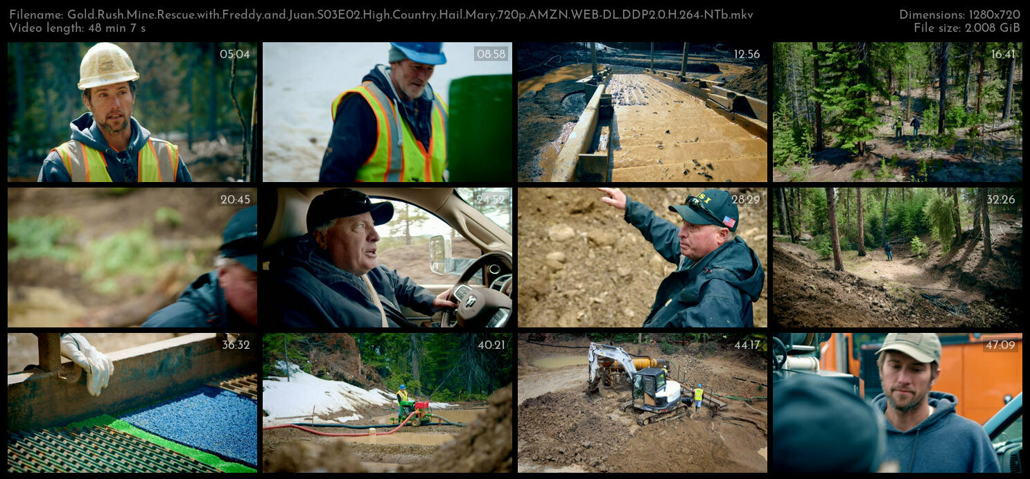 Gold Rush Mine Rescue with Freddy and Juan S03E02 High Country Hail Mary 720p AMZN WEB DL DDP2 0 H 2