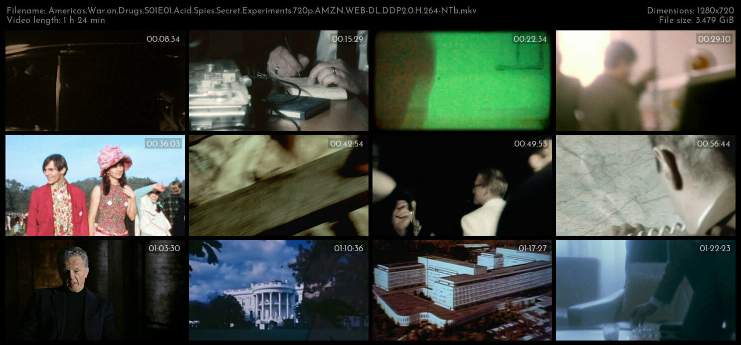 Americas War on Drugs S01E01 Acid Spies Secret Experiments 720p AMZN WEB DL DDP2 0 H 264 NTb TGx