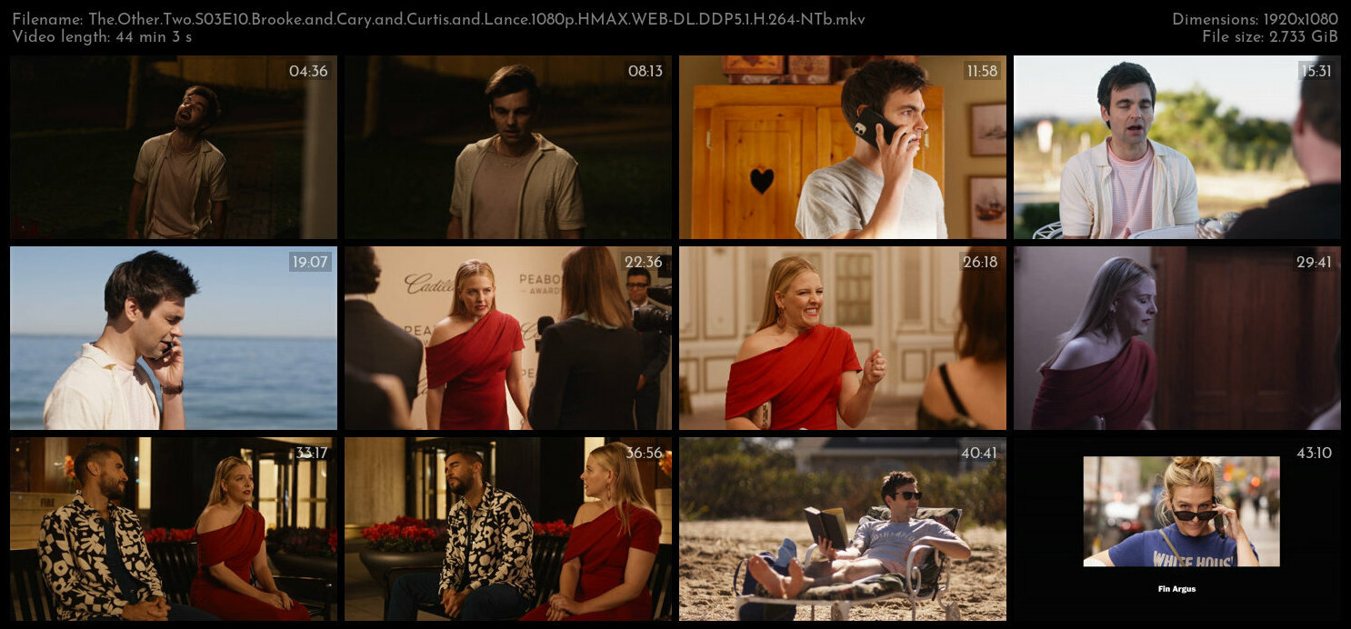 The Other Two S03E10 Brooke and Cary and Curtis and Lance 1080p HMAX WEB DL DDP5 1 H 264 NTb TGx