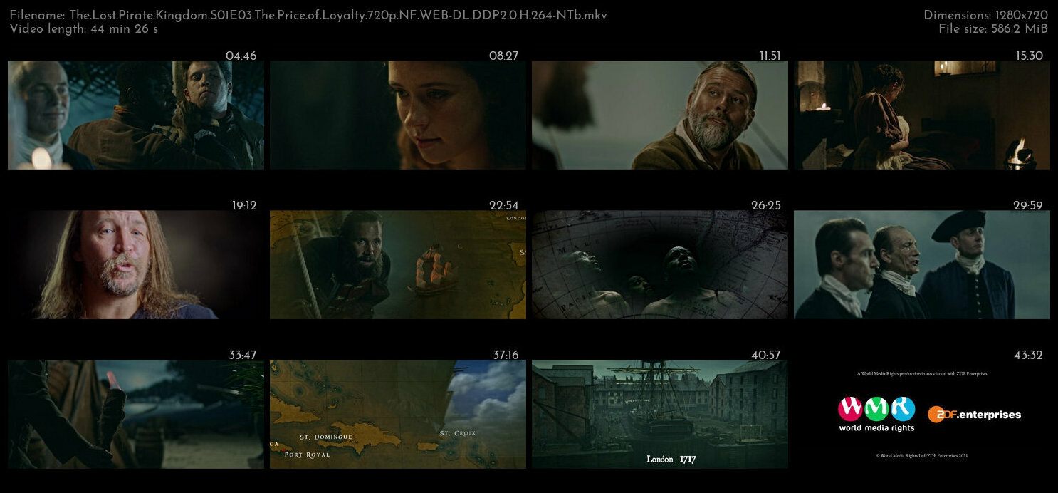 The Lost Pirate Kingdom S01E03 The Price of Loyalty 720p NF WEB DL DDP2 0 H 264 NTb TGx