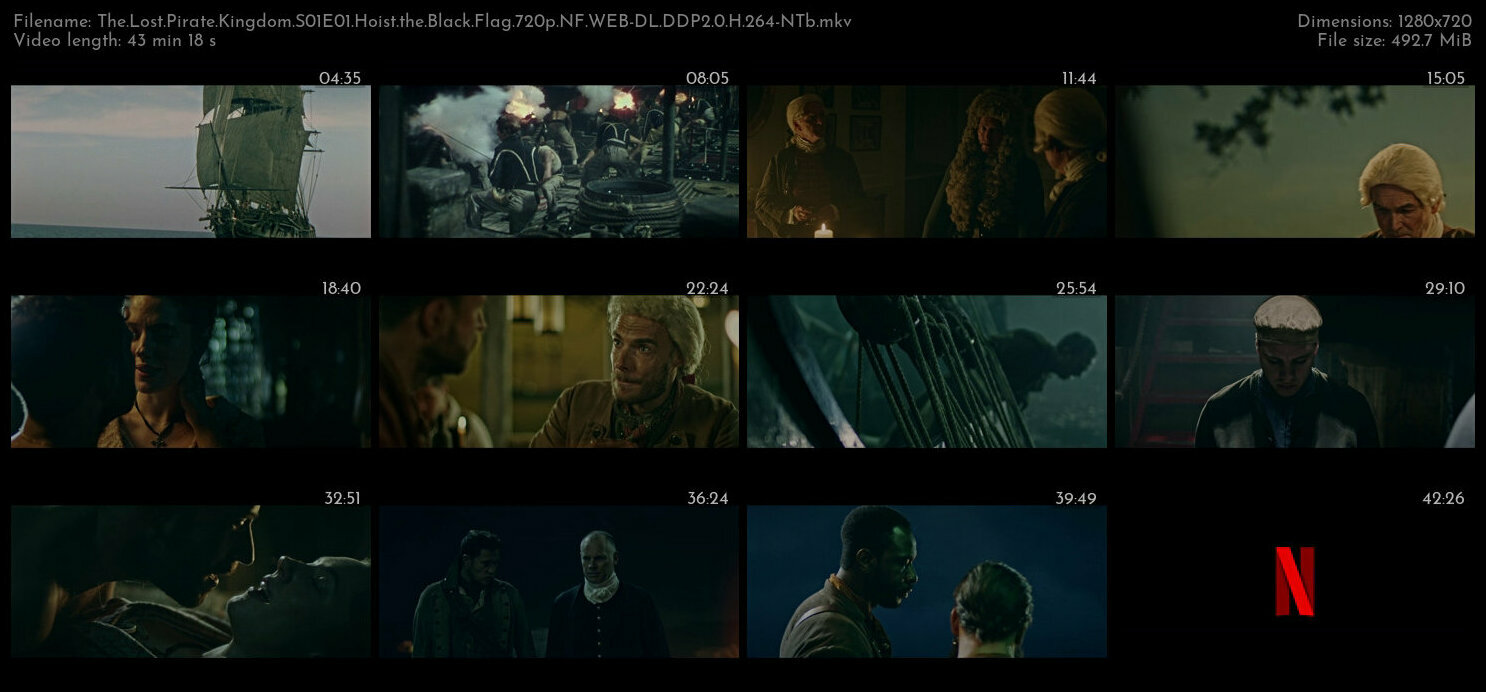 The Lost Pirate Kingdom S01E01 Hoist the Black Flag 720p NF WEB DL DDP2 0 H 264 NTb TGx