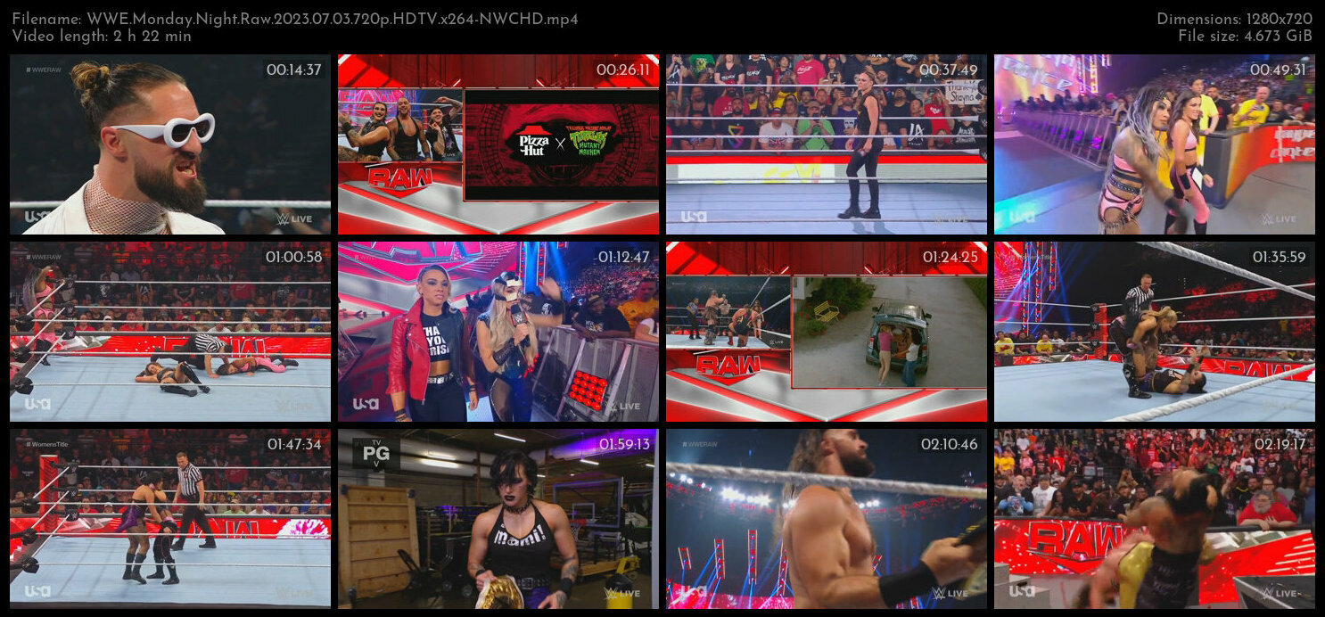 WWE Monday Night Raw 2023 07 03 720p HDTV x264 NWCHD TGx