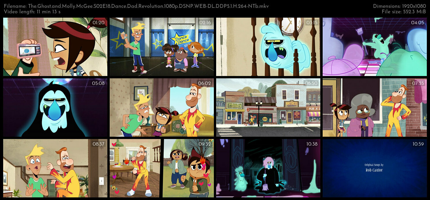 The Ghost and Molly McGee S02E18 Dance Dad Revolution 1080p DSNP WEB DL DDP5 1 H 264 NTb TGx