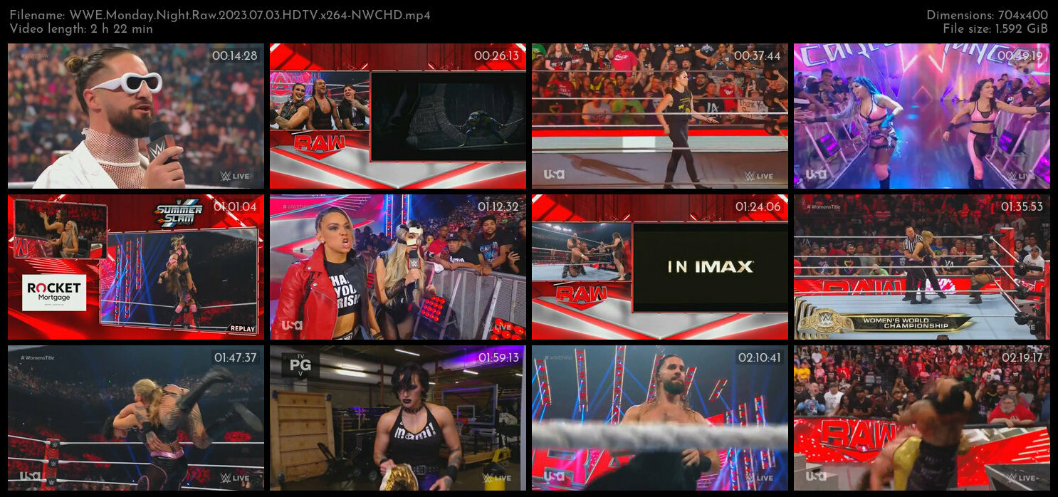WWE Monday Night Raw 2023 07 03 HDTV x264 NWCHD TGx