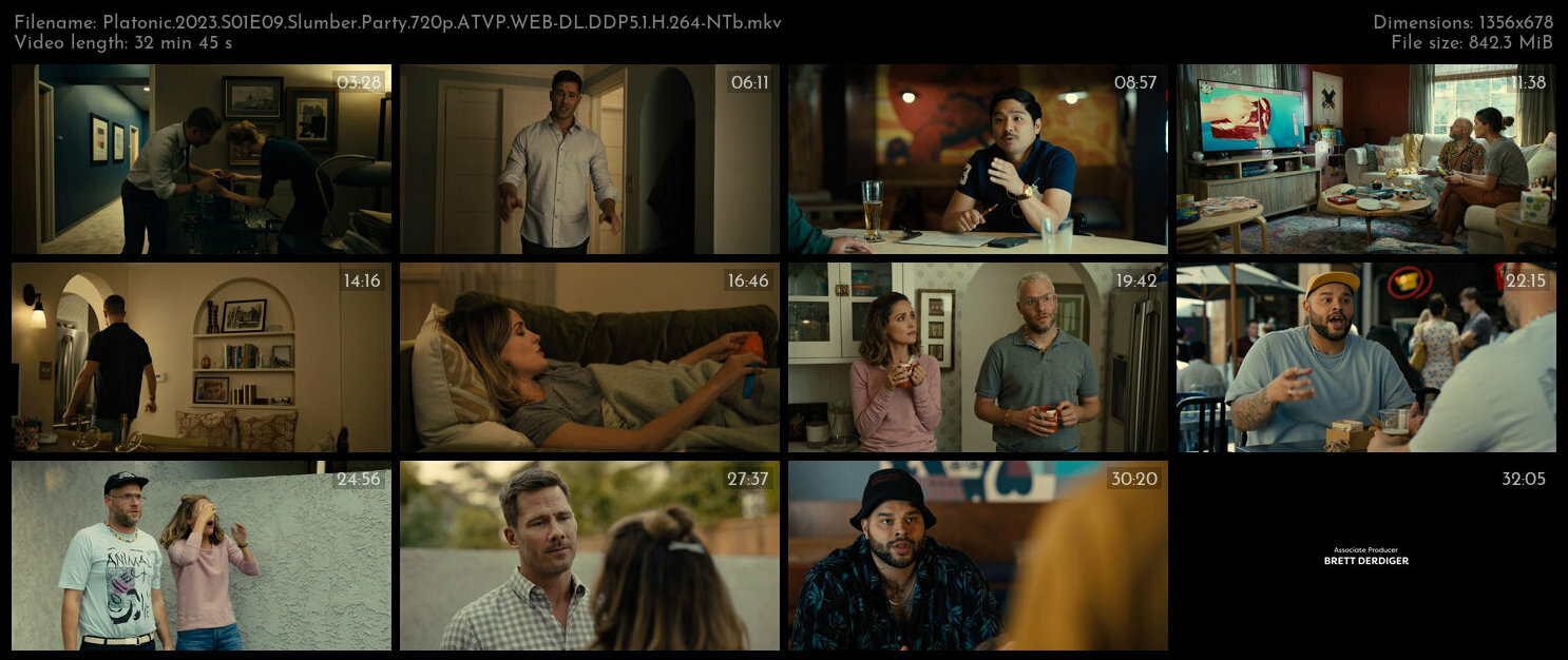 Platonic 2023 S01E09 Slumber Party 720p ATVP WEB DL DDP5 1 H 264 NTb TGx