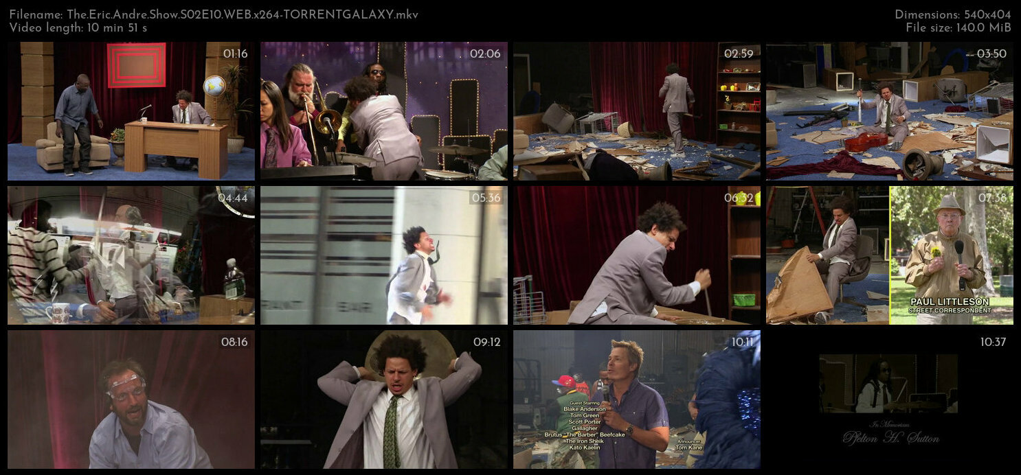 The Eric Andre Show S02E10 WEB x264 TORRENTGALAXY