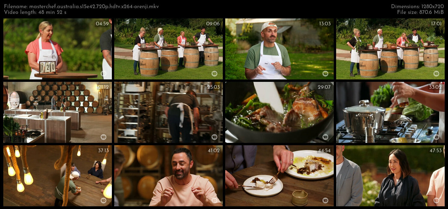 MasterChef Australia S15E42 720p HDTV x264 ORENJI TGx