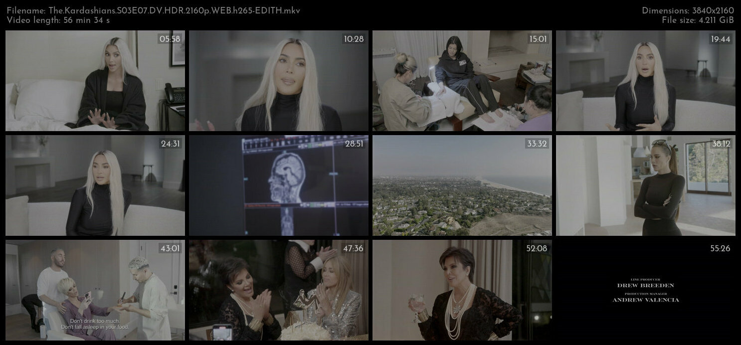 The Kardashians S03E07 DV HDR 2160p WEB h265 EDITH TGx