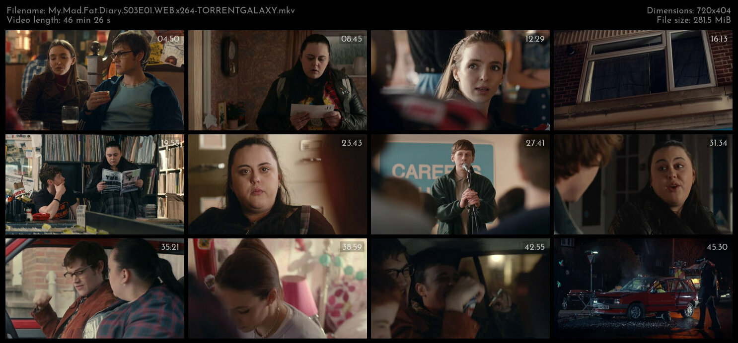 My Mad Fat Diary S03E01 WEB x264 TORRENTGALAXY