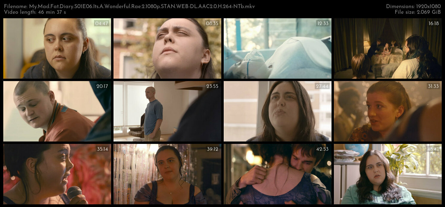 My Mad Fat Diary S01E06 Its A Wonderful Rae 2 1080p STAN WEB DL AAC2 0 H 264 NTb TGx