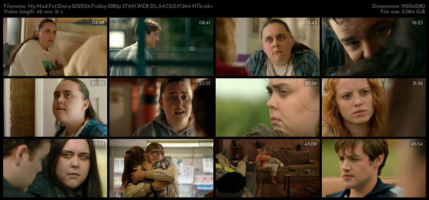 My Mad Fat Diary S02E04 Friday 1080p STAN WEB DL AAC2 0 H 264 NTb TGx