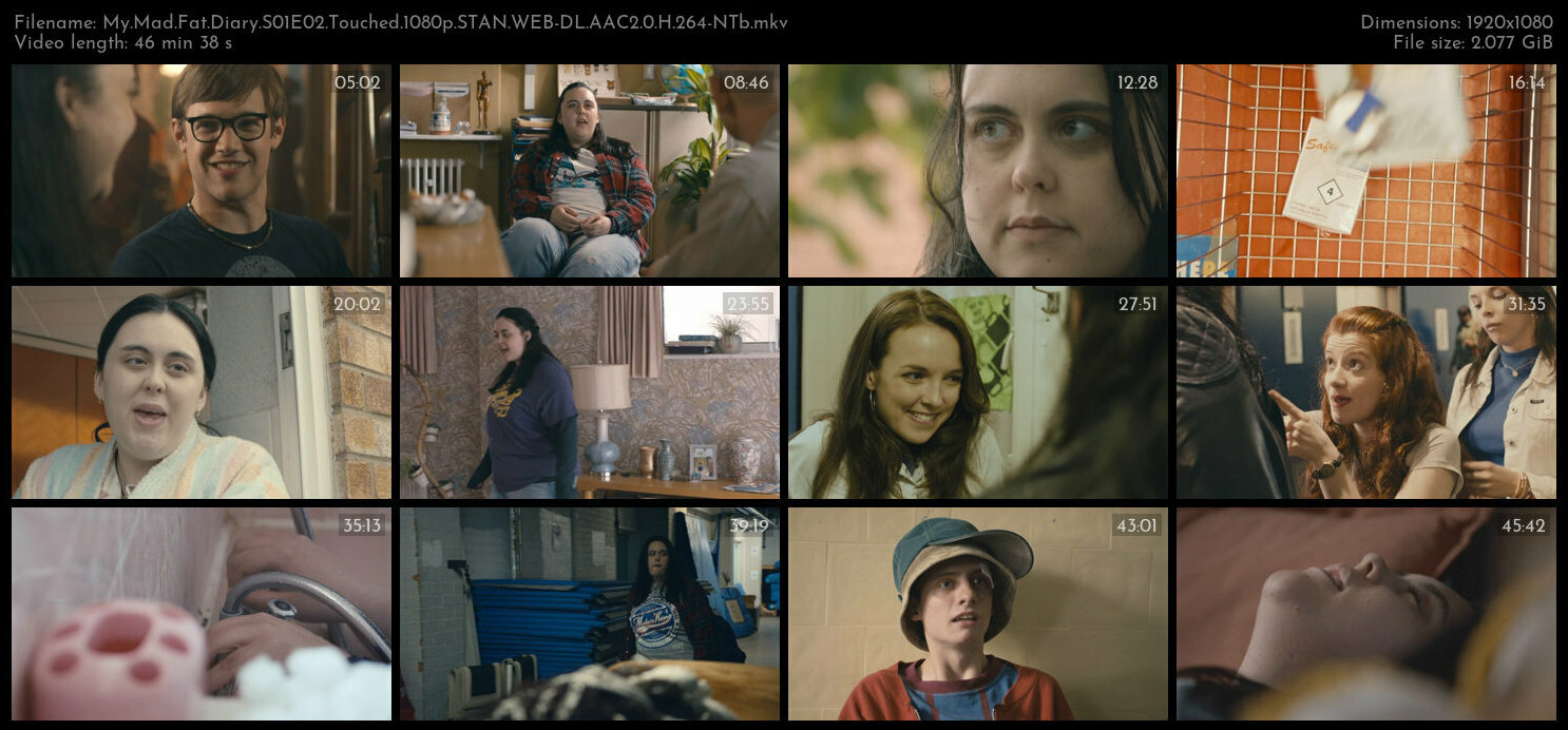 My Mad Fat Diary S01E02 Touched 1080p STAN WEB DL AAC2 0 H 264 NTb TGx
