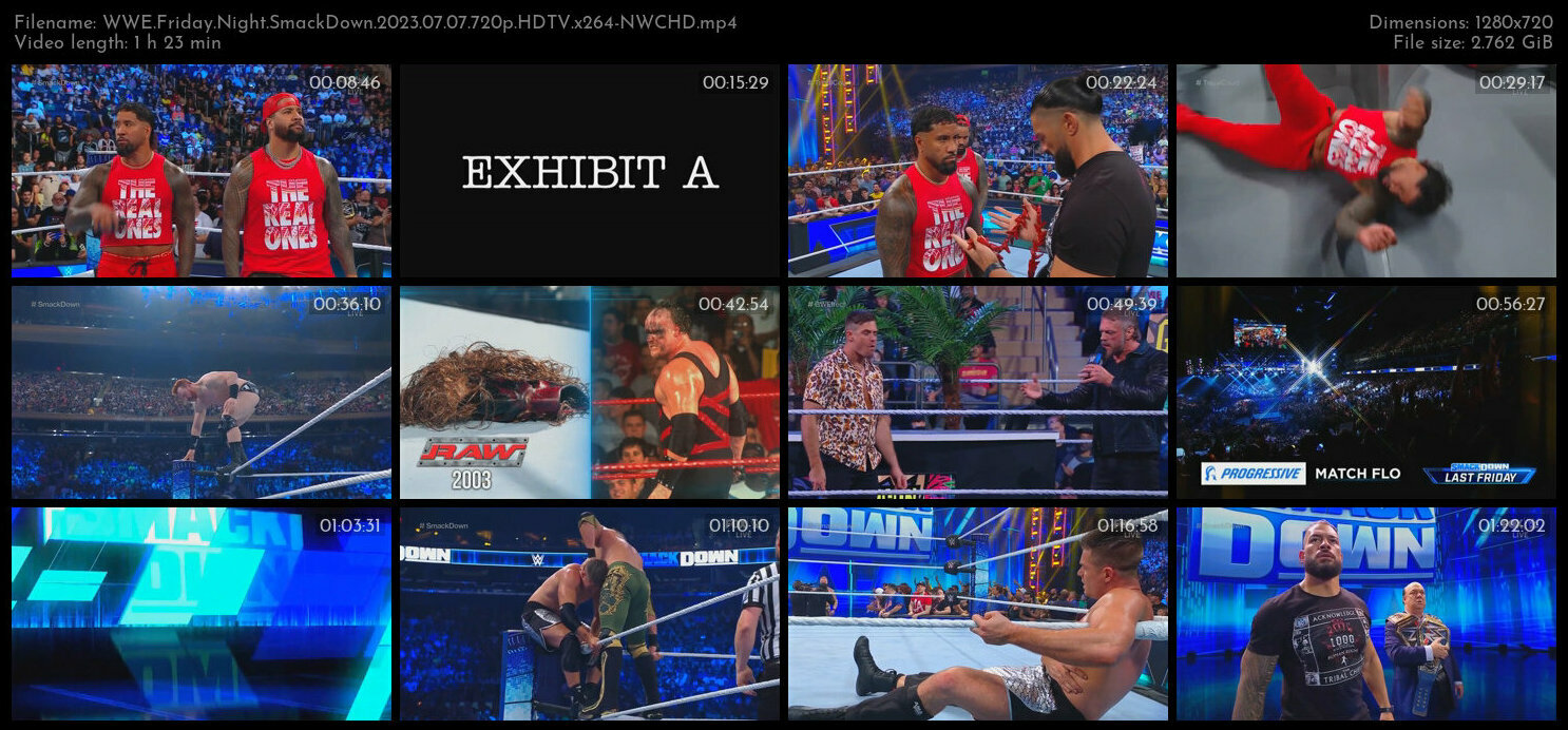 WWE Friday Night SmackDown 2023 07 07 720p HDTV x264 NWCHD TGx