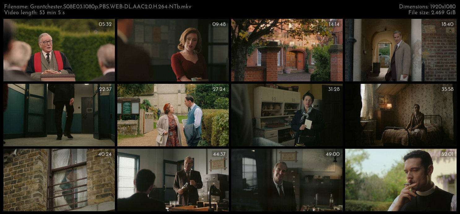 Grantchester S08E03 1080p PBS WEB DL AAC2 0 H 264 NTb TGx