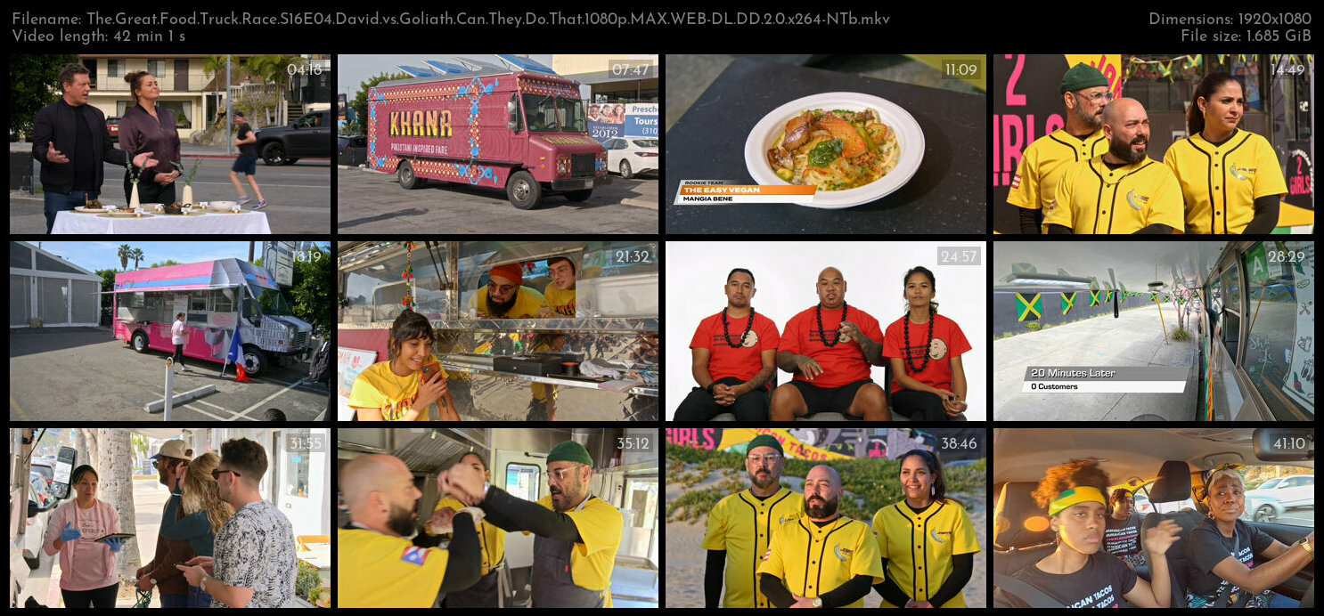 The Great Food Truck Race S16E04 David vs Goliath Can They Do That 1080p MAX WEB DL DD 2 0 x264 NTb