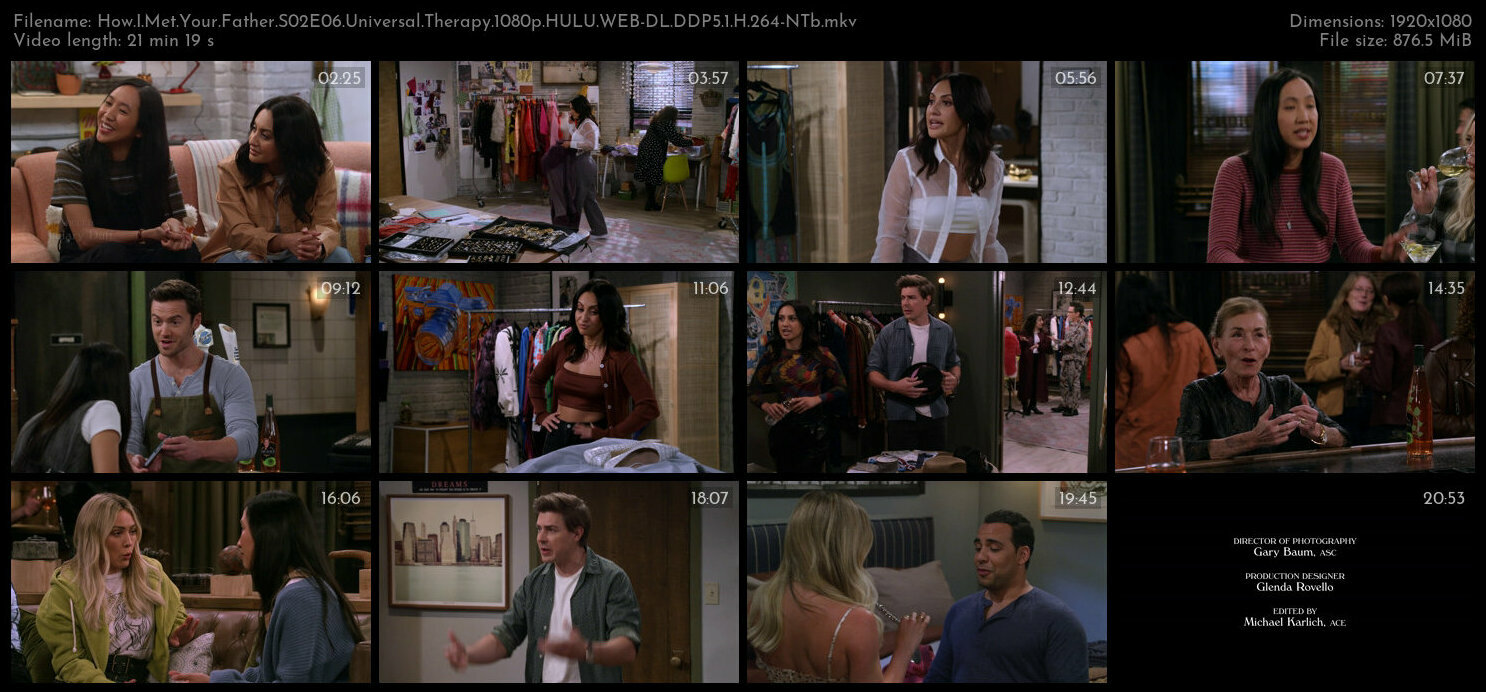 How I Met Your Father S02E06 Universal Therapy 1080p HULU WEB DL DDP5 1 H 264 NTb TGx