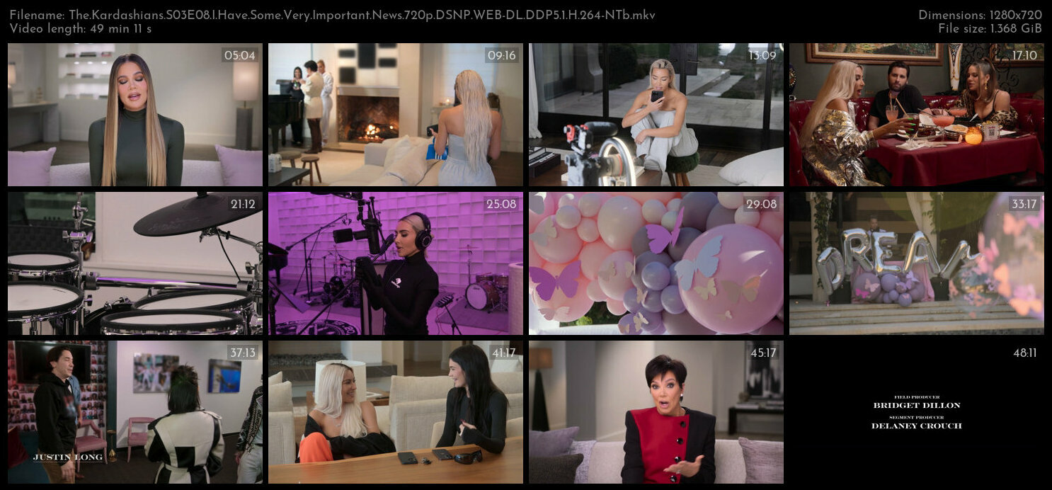 The Kardashians S03E08 I Have Some Very Important News 720p DSNP WEB DL DDP5 1 H 264 NTb TGx