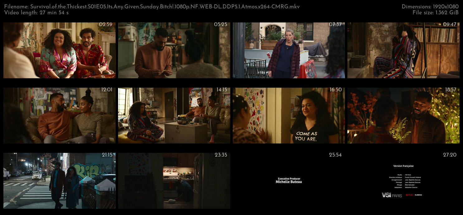 Survival of the Thickest S01E05 Its Any Given Sunday Bitch 1080p NF WEB DL DDP5 1 Atmos x264 CMRG T