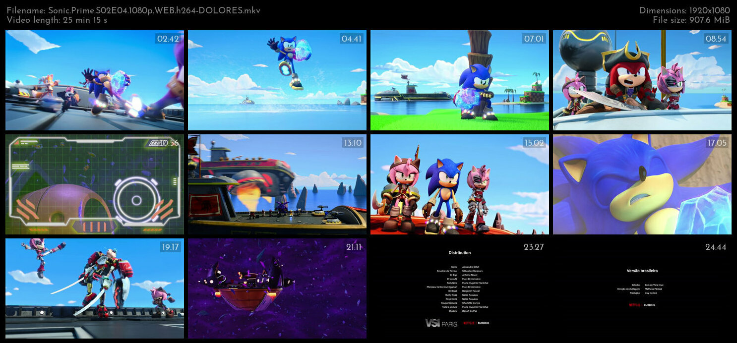 Sonic Prime S02 COMPLETE 1080p NF WEB h264 DOLORES TGx