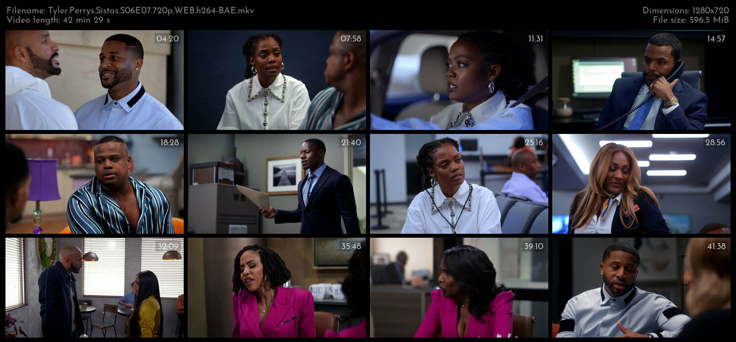 Tyler Perrys Sistas S06E07 720p WEB h264 BAE TGx