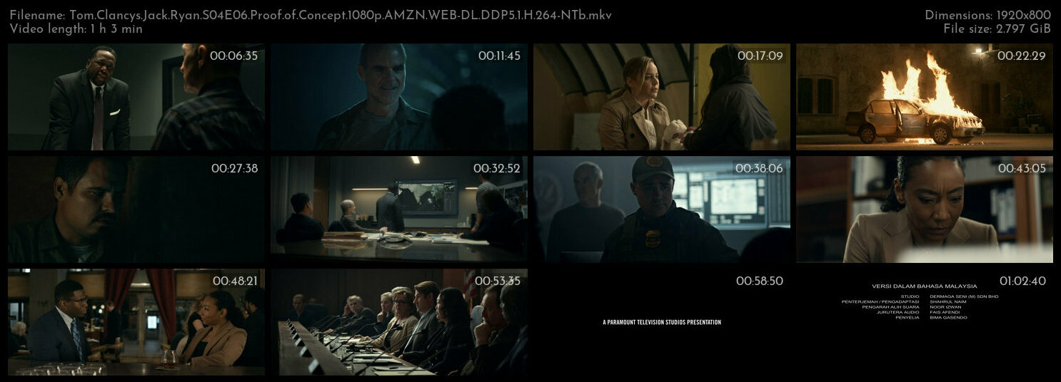 Tom Clancys Jack Ryan S04E06 Proof of Concept 1080p AMZN WEB DL DDP5 1 H 264 NTb TGx
