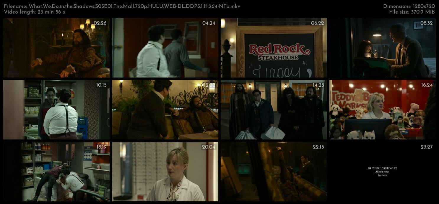 What We Do in the Shadows S05E01 The Mall 720p HULU WEB DL DDP5 1 H 264 NTb TGx