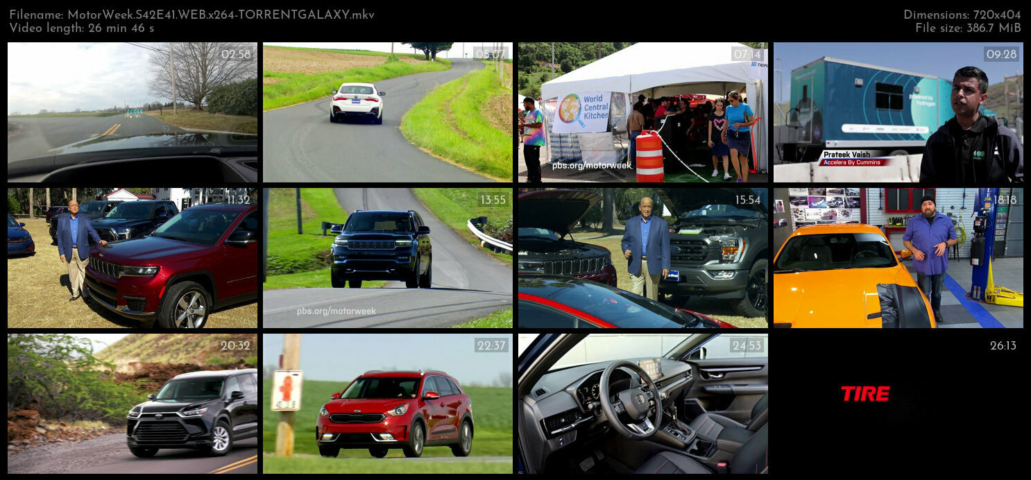 MotorWeek S42E41 WEB x264 TORRENTGALAXY