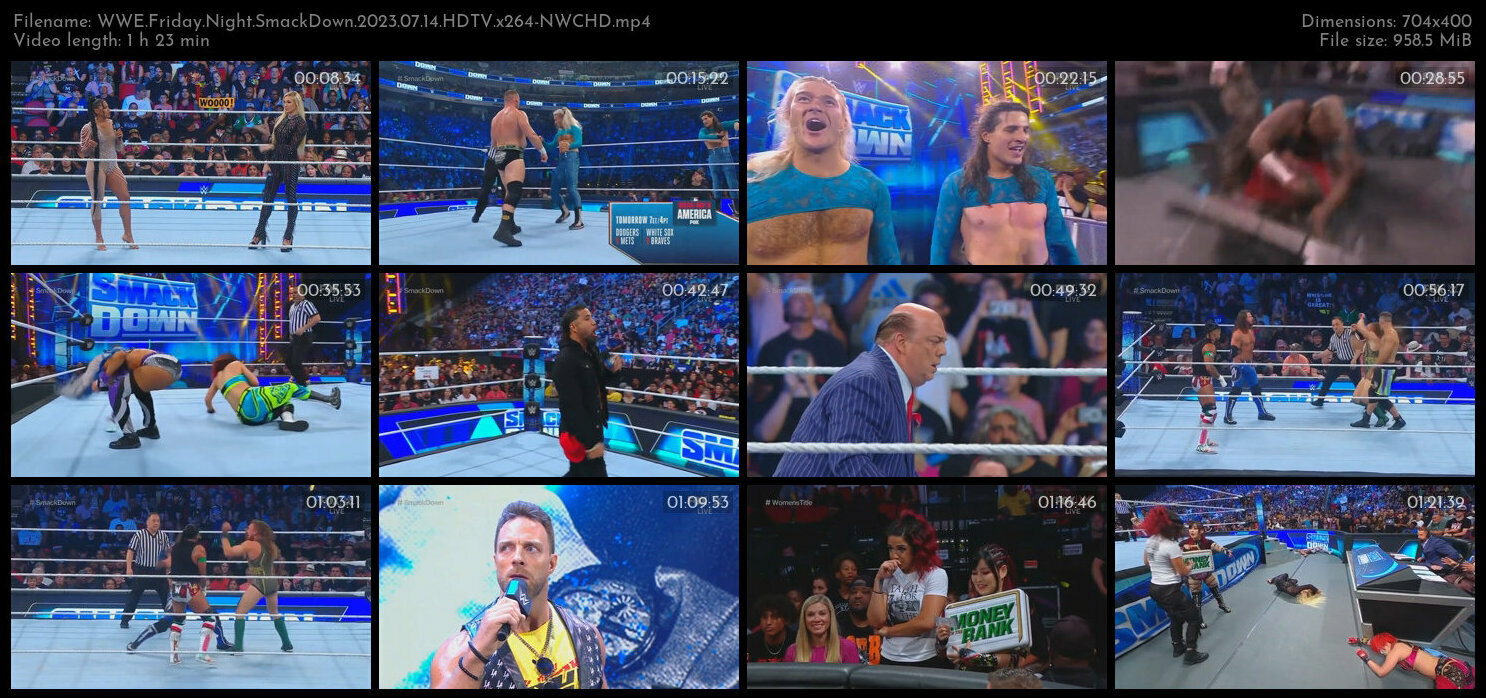 WWE Friday Night SmackDown 2023 07 14 HDTV x264 NWCHD TGx