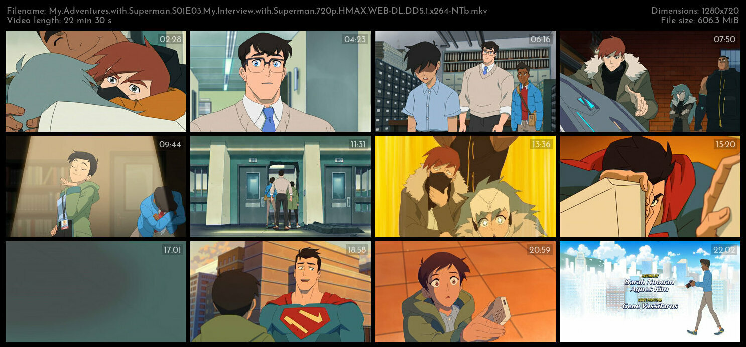 My Adventures with Superman S01E03 My Interview with Superman 720p HMAX WEB DL DD5 1 x264 NTb TGx