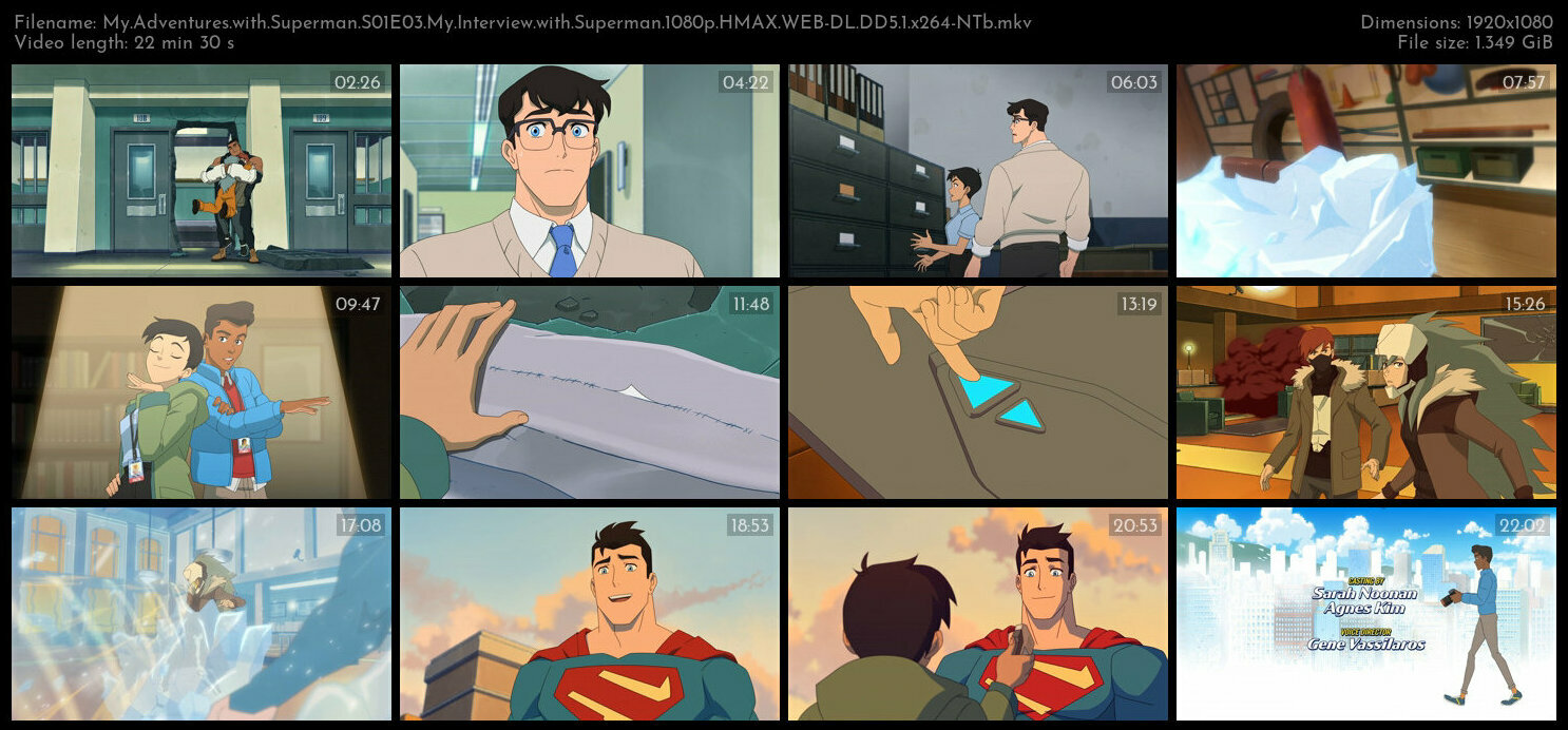 My Adventures with Superman S01E03 My Interview with Superman 1080p HMAX WEB DL DD5 1 x264 NTb TGx