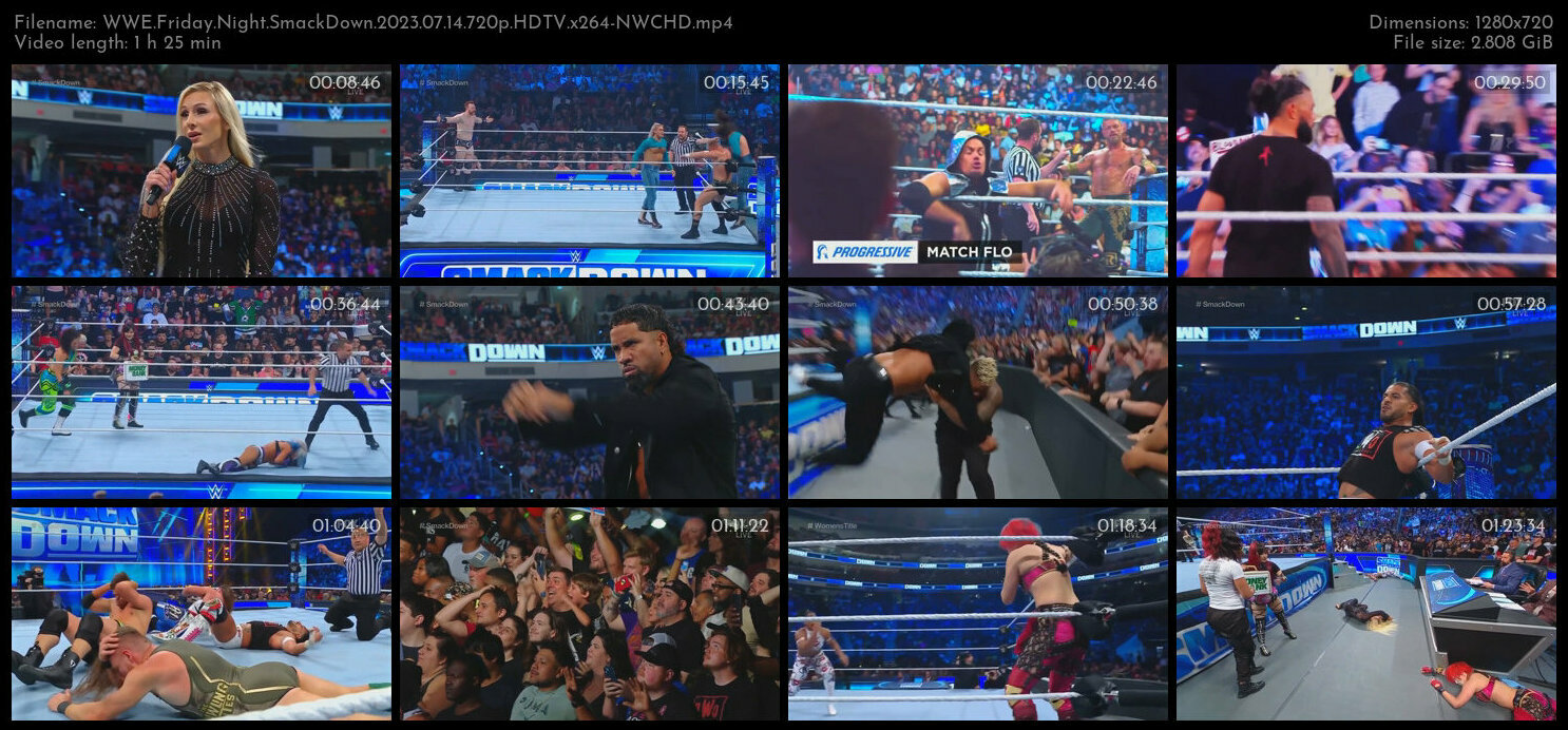 WWE Friday Night SmackDown 2023 07 14 720p HDTV x264 NWCHD TGx