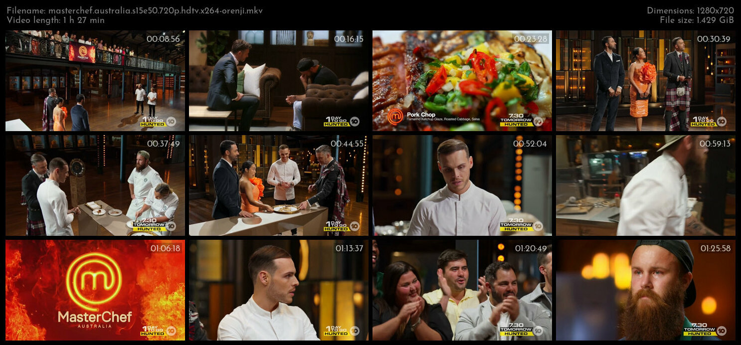 MasterChef Australia S15E50 720p HDTV x264 ORENJI TGx