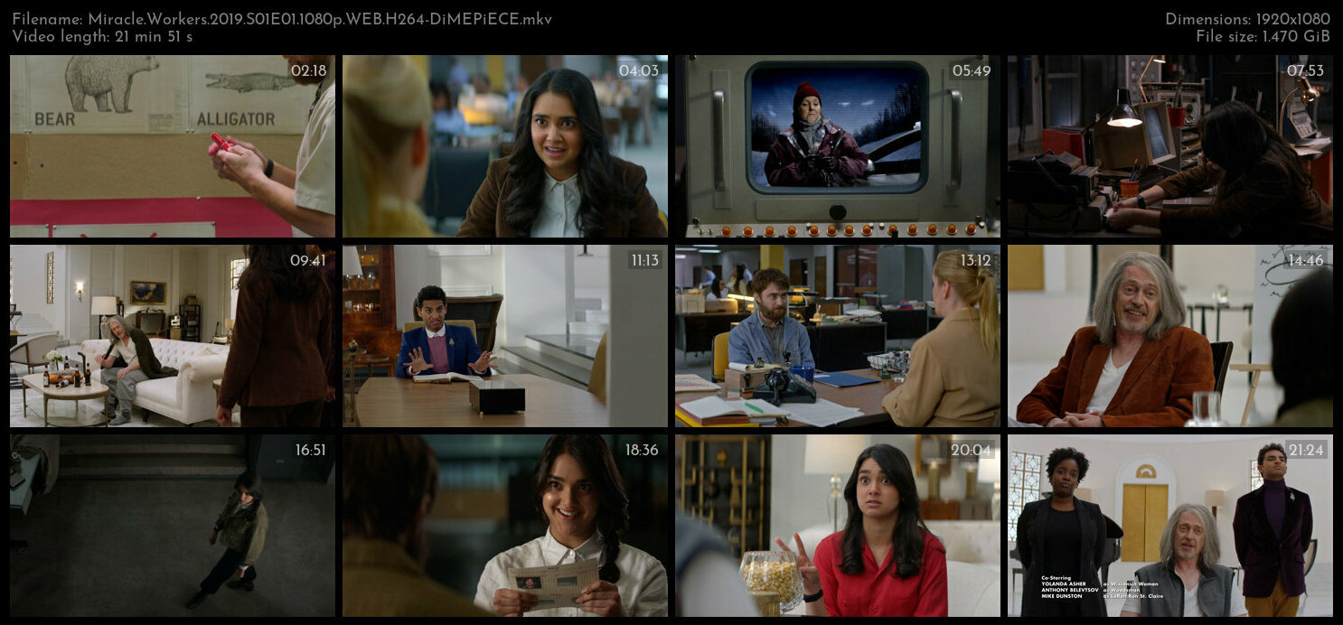 Miracle Workers 2019 S01E01 1080p WEB H264 DiMEPiECE TGx