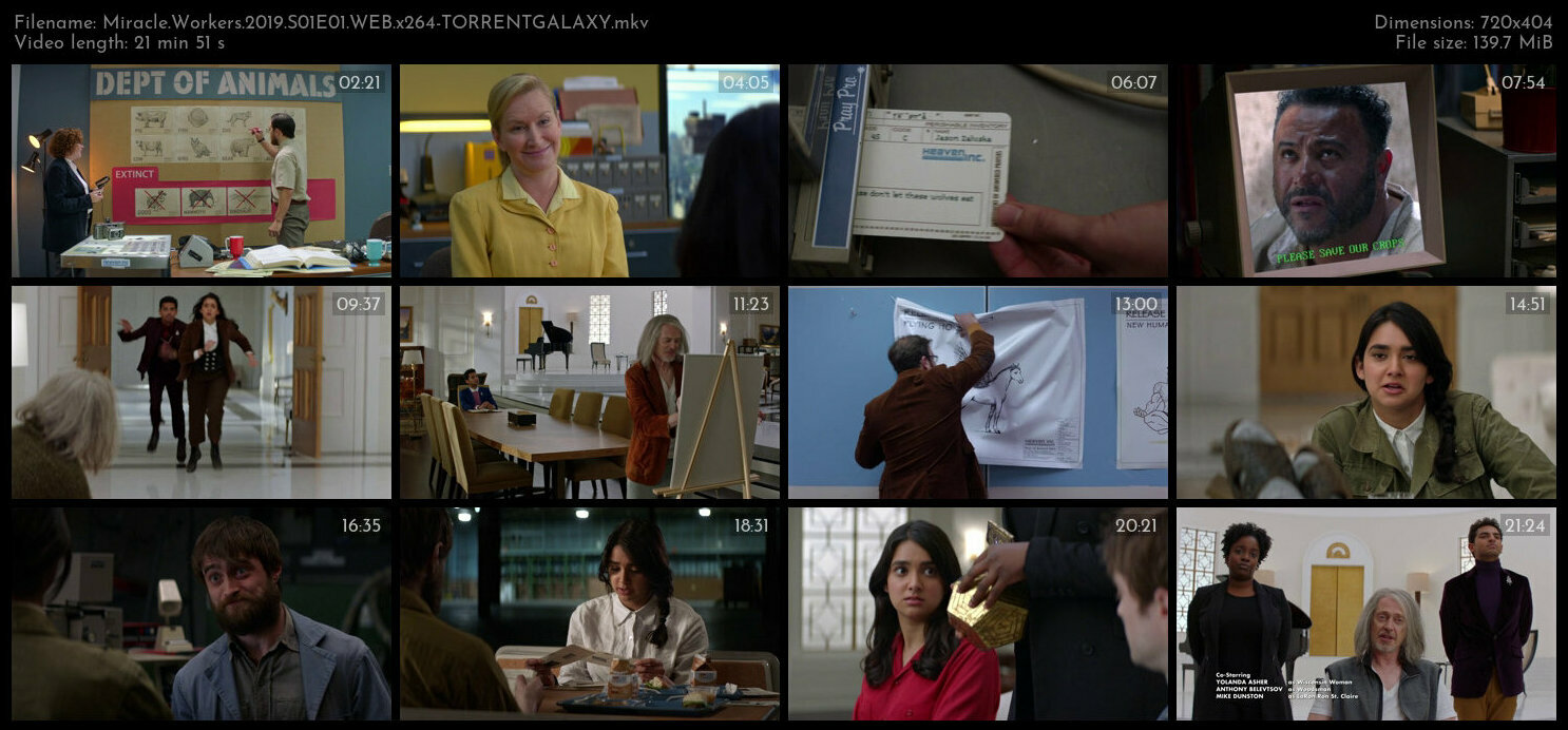 Miracle Workers 2019 S01E01 WEB x264 TORRENTGALAXY