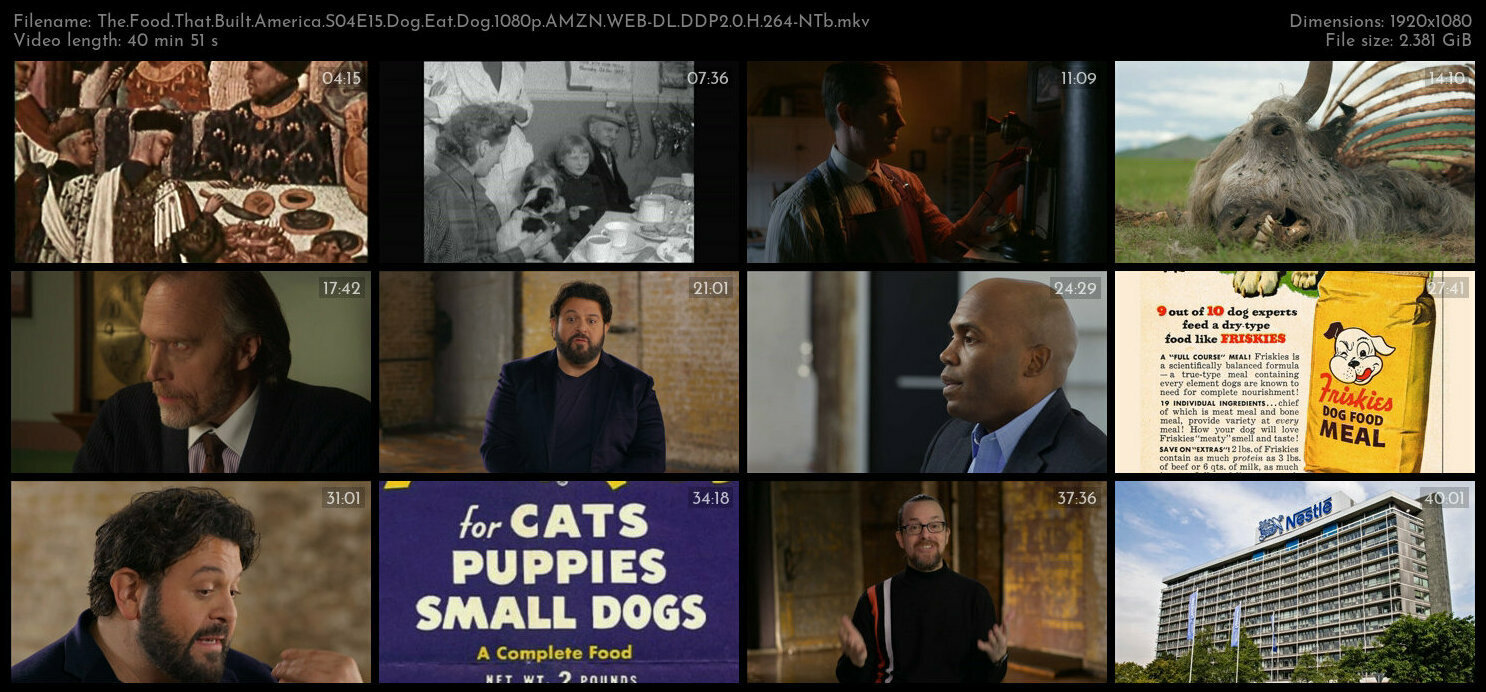 The Food That Built America S04E15 Dog Eat Dog 1080p AMZN WEB DL DDP2 0 H 264 NTb TGx