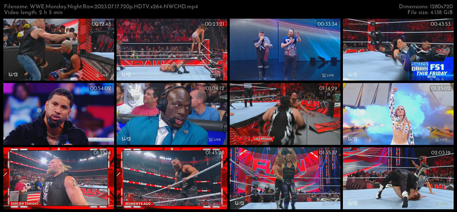 WWE Monday Night Raw 2023 07 17 720p HDTV x264 NWCHD TGx