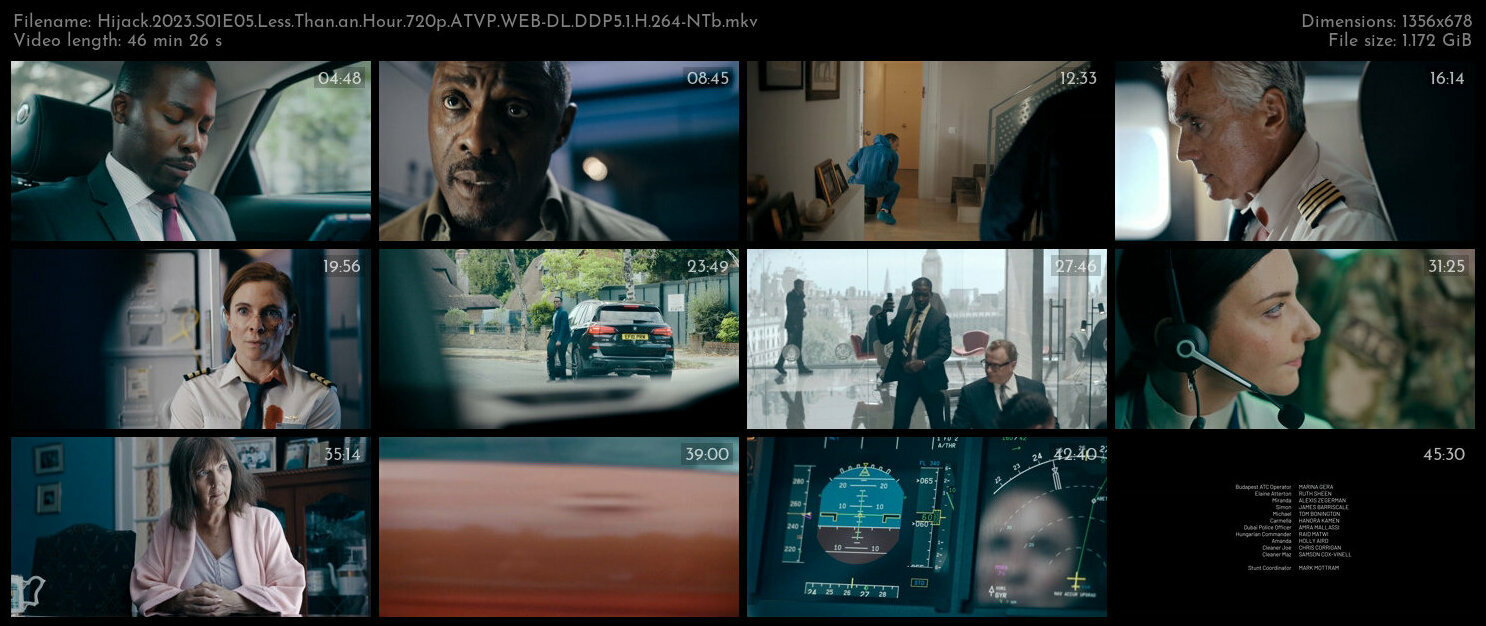 Hijack 2023 S01E05 Less Than an Hour 720p ATVP WEB DL DDP5 1 H 264 NTb TGx